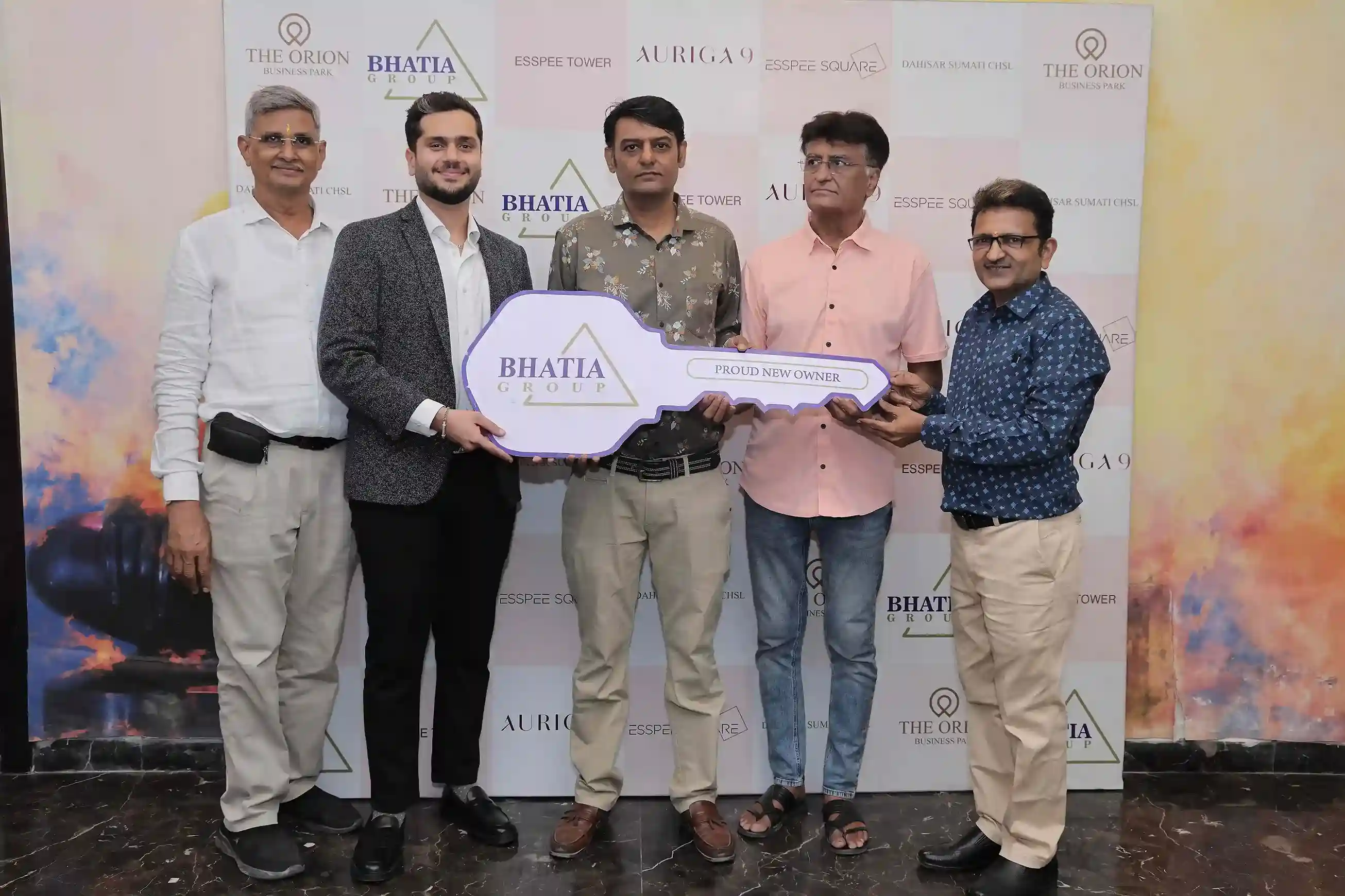 Bhatia Group Property Handover to Client by Bhatia Builders