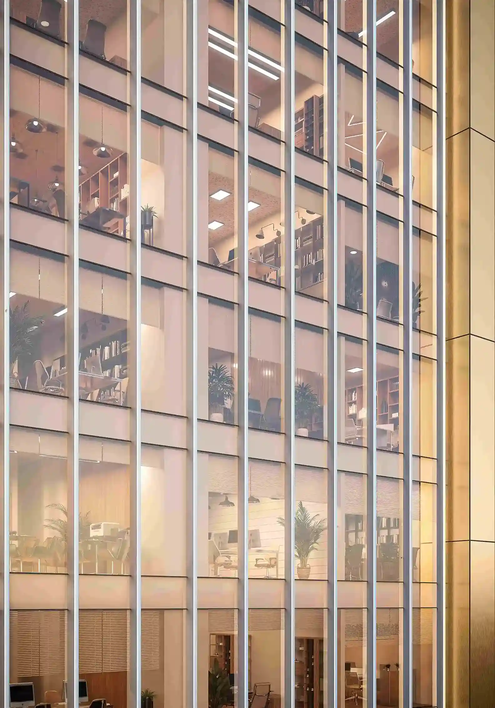 Esspee Square Borivali East offices by Bhatia Builders