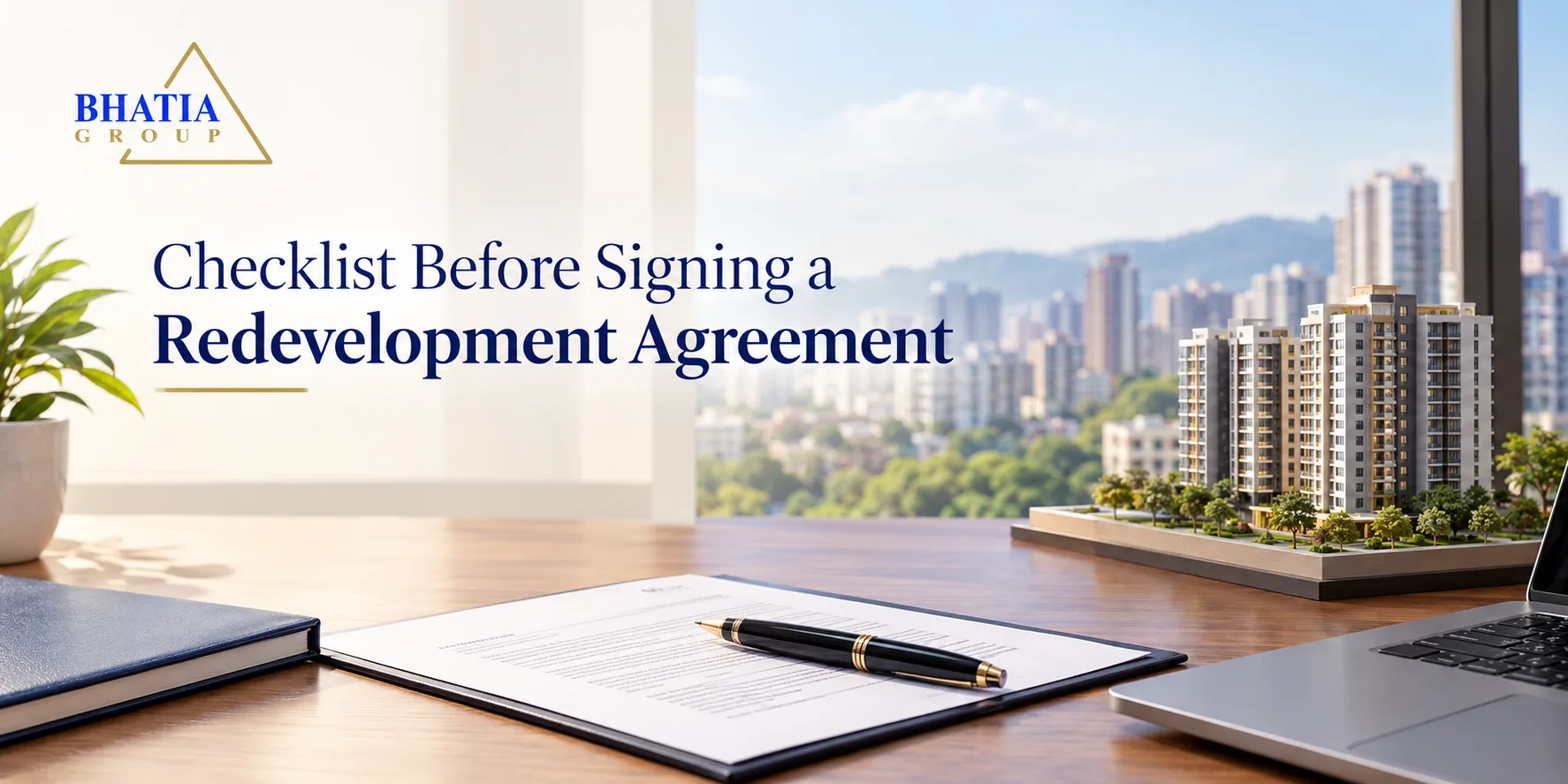 Checklist Before Signing a Redevelopment Agreement