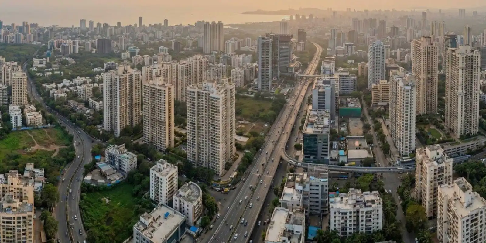 Borivali residential area in Mumbai